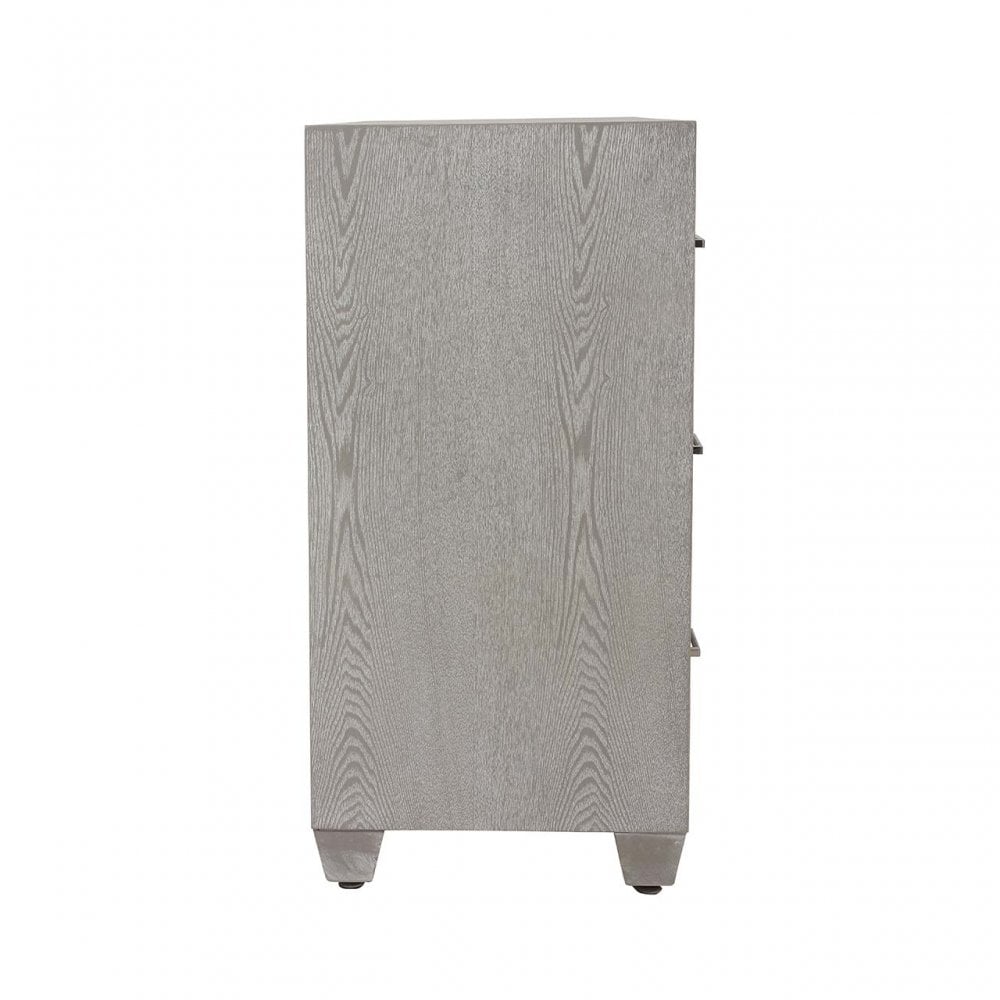 Venus 3 Drawer 2 Door Sideboard Grey Elm
