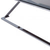 Axel Grey Gunmetal Coffee Table with Smoke Glass- 2 Parts