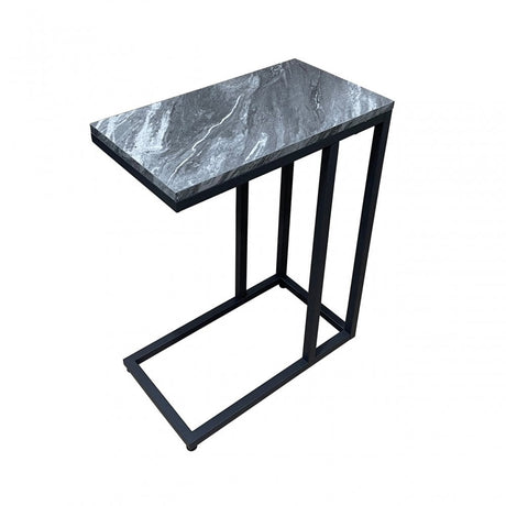 Alora Black Metal Sofa Table - KD 33