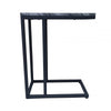 Alora Black Metal Sofa Table - KD 33