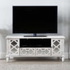 Hampton Beach Entertainment Unit Washed Ash And Mirror