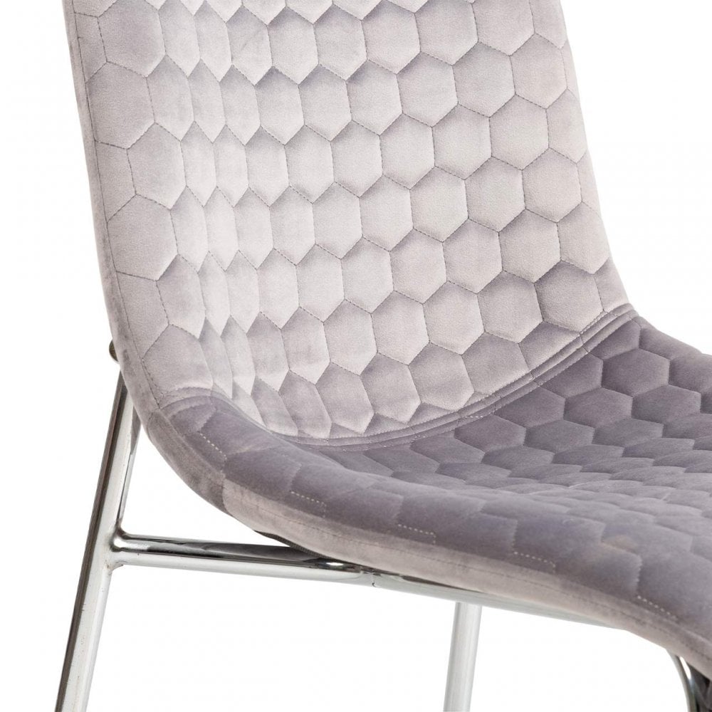 Value Zula Dining Chair With Chrome Legs