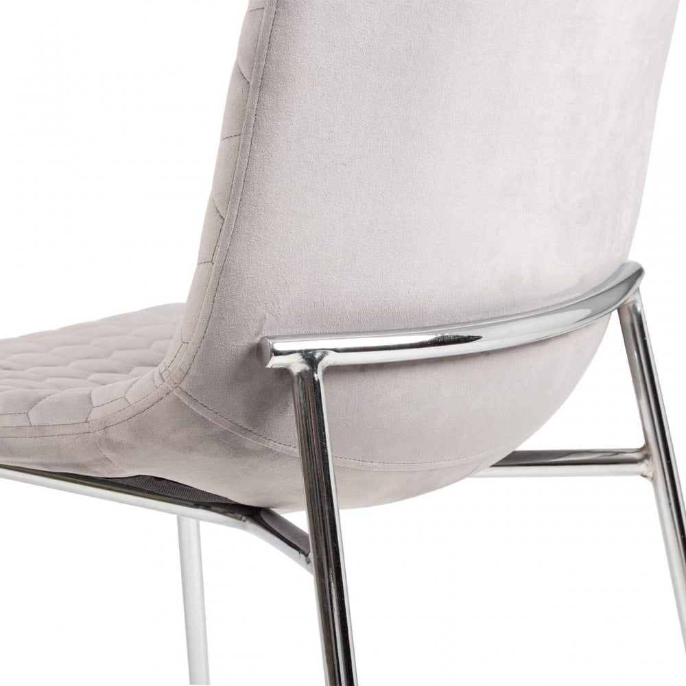 Value Zula Dining Chair With Chrome Legs