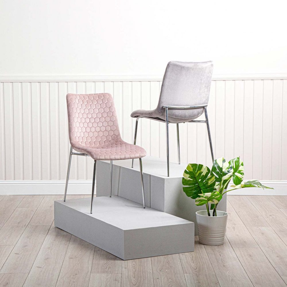 Value Zula Dining Chair With Chrome Legs