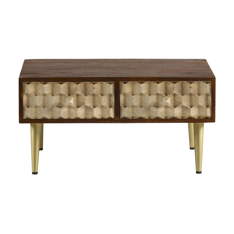 Edison Coffee Table With 2 Drawers
