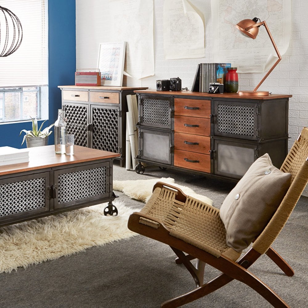 Evoke 3 Drawer Sideboard