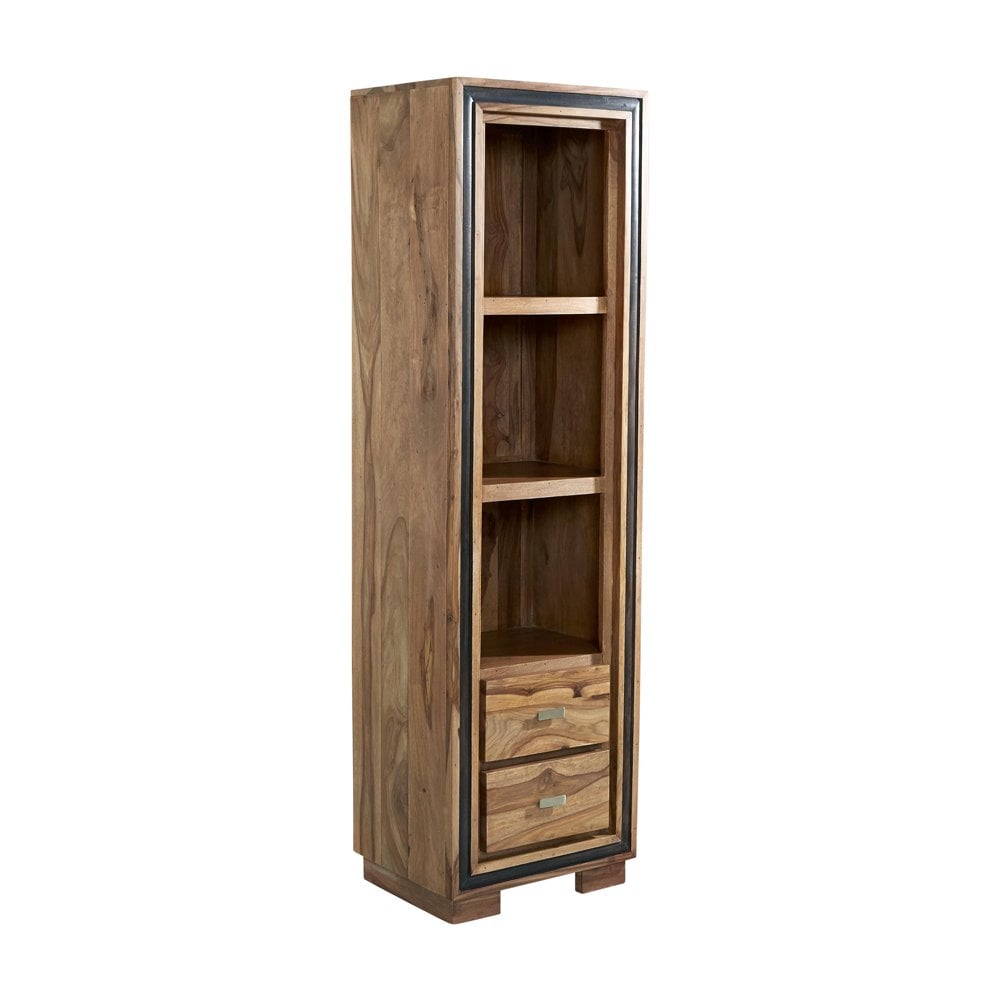 Jodhpur Sheesham Slim Bookcase