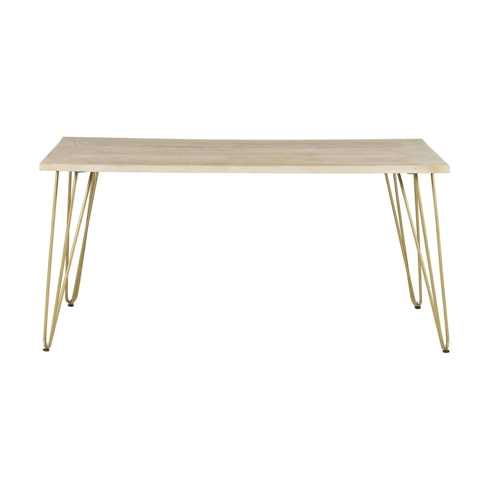 Light Gold Dining Table