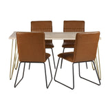 Light Gold Dining Table