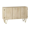 Light Gold Large Sideboard 3 Doors