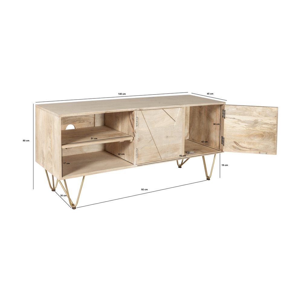 Light Gold Plasma Media Unit