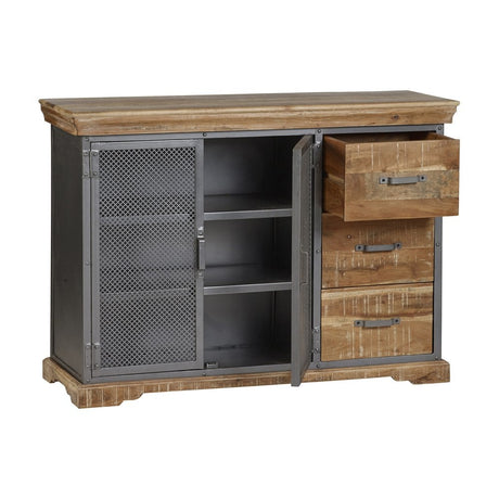Metropolis Industrial Large Sideboard