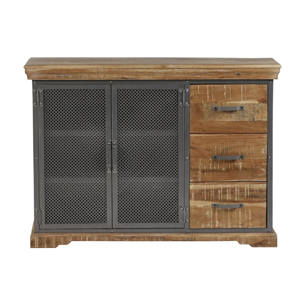 Metropolis Industrial Large Sideboard