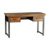 Metropolis Industrial 2 Drawer Writing Desk