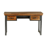 Metropolis Industrial 2 Drawer Writing Desk