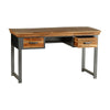 Metropolis Industrial 2 Drawer Writing Desk