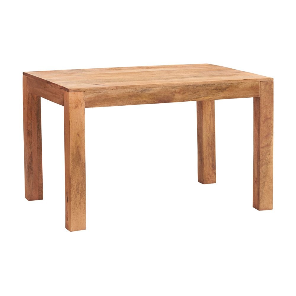Toko Light Mango Dining Set With Wooden Chairs