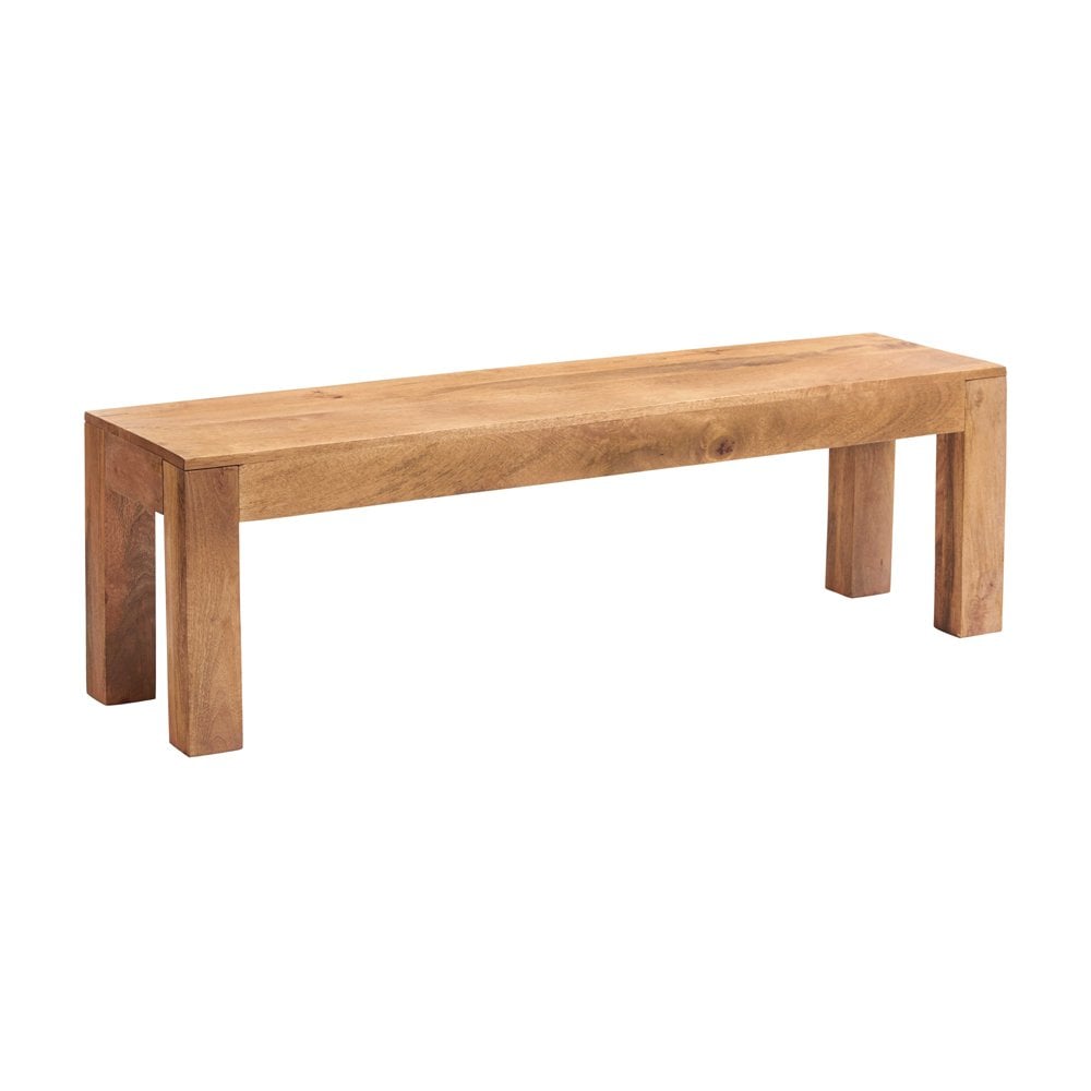 Toko Light Mango Dining Set With Wooden Chairs