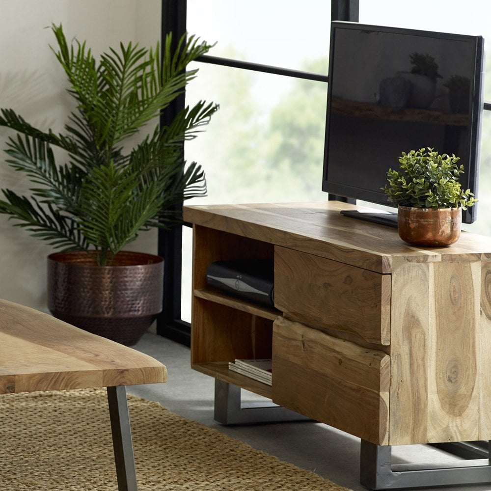 Baltic Live Edge 2 Door Small Tv