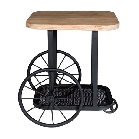 Craft Wheel End Table