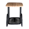 Craft Wheel End Table