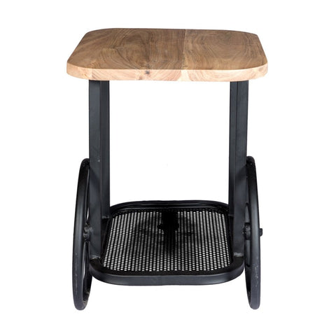 Craft Wheel End Table