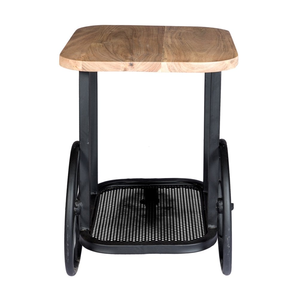 Craft Wheel End Table