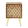 Edison 2 Drawer Side Table