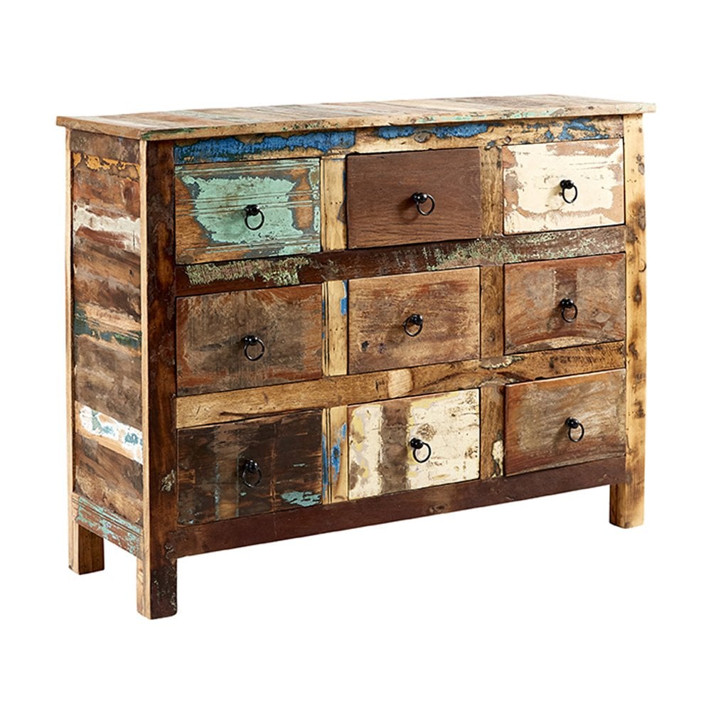 Coastal 9 Drawer Chest