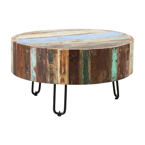 Coastal Drum Coffee Table