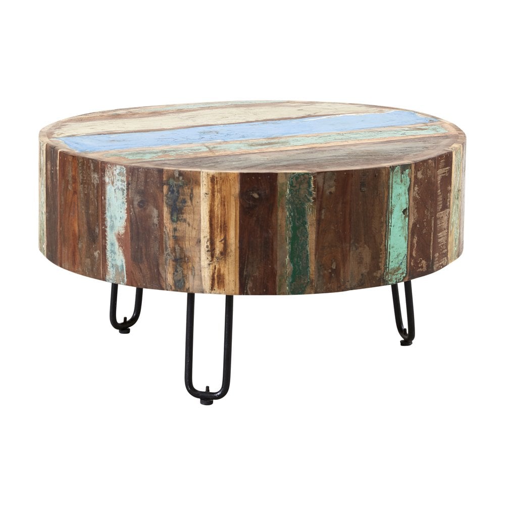 Coastal Drum Coffee Table