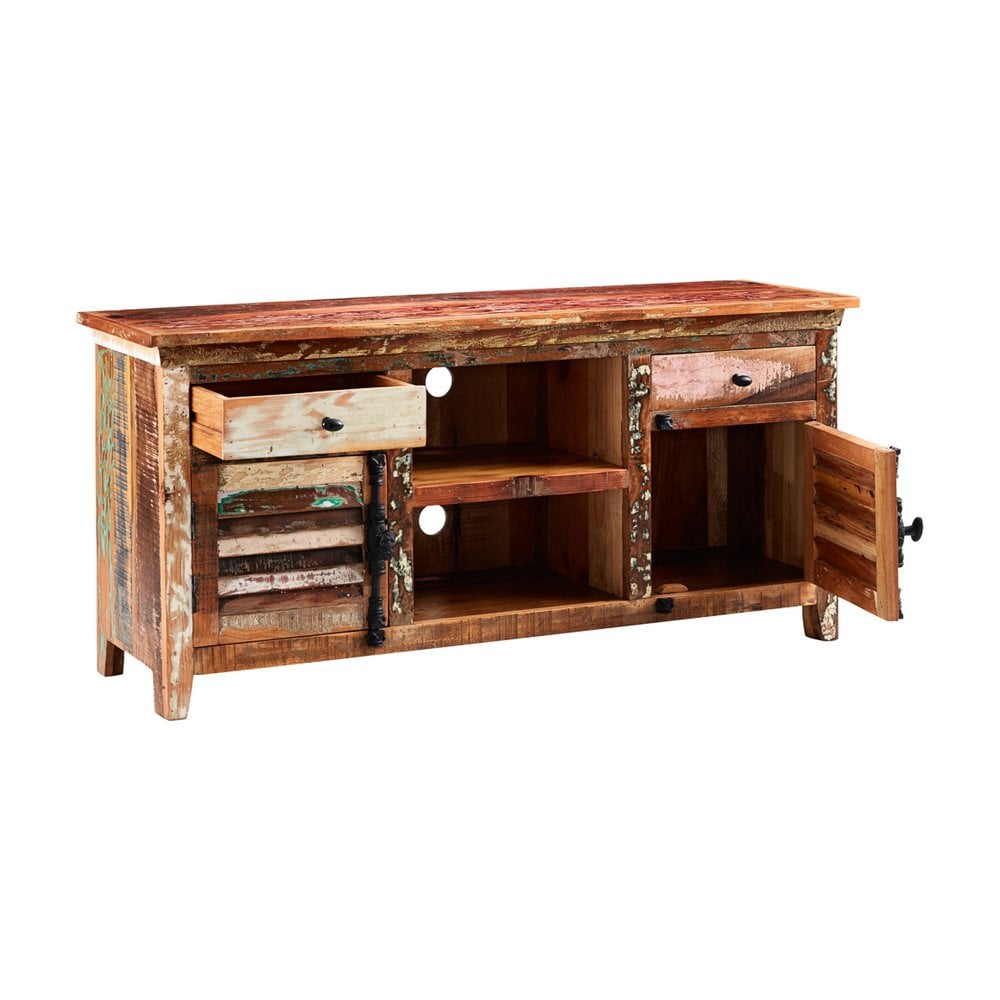 Coastal Large Tv Media Credenza
