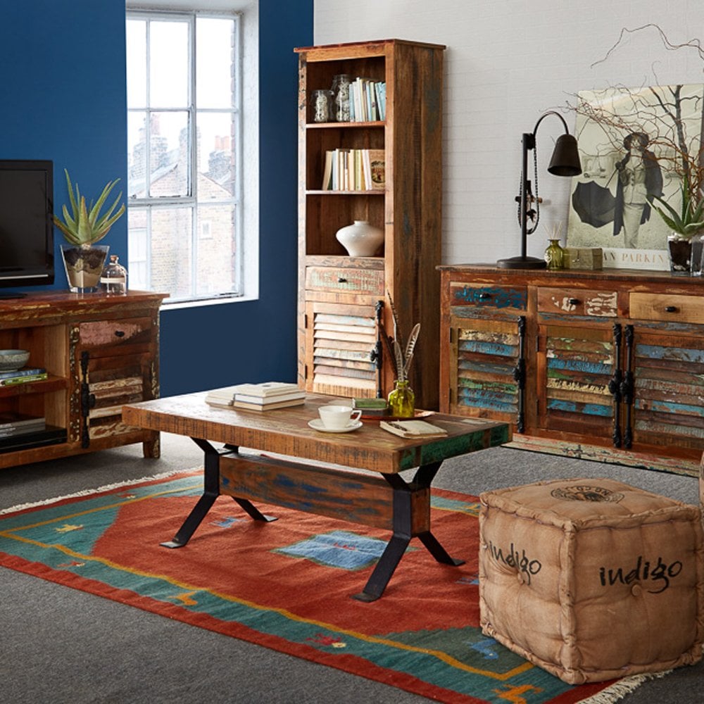 Coastal Narrow Bookcase