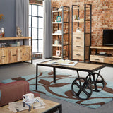 Cosmo Industrial Cart Coffee Table