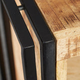 Cosmo Industrial Console Table