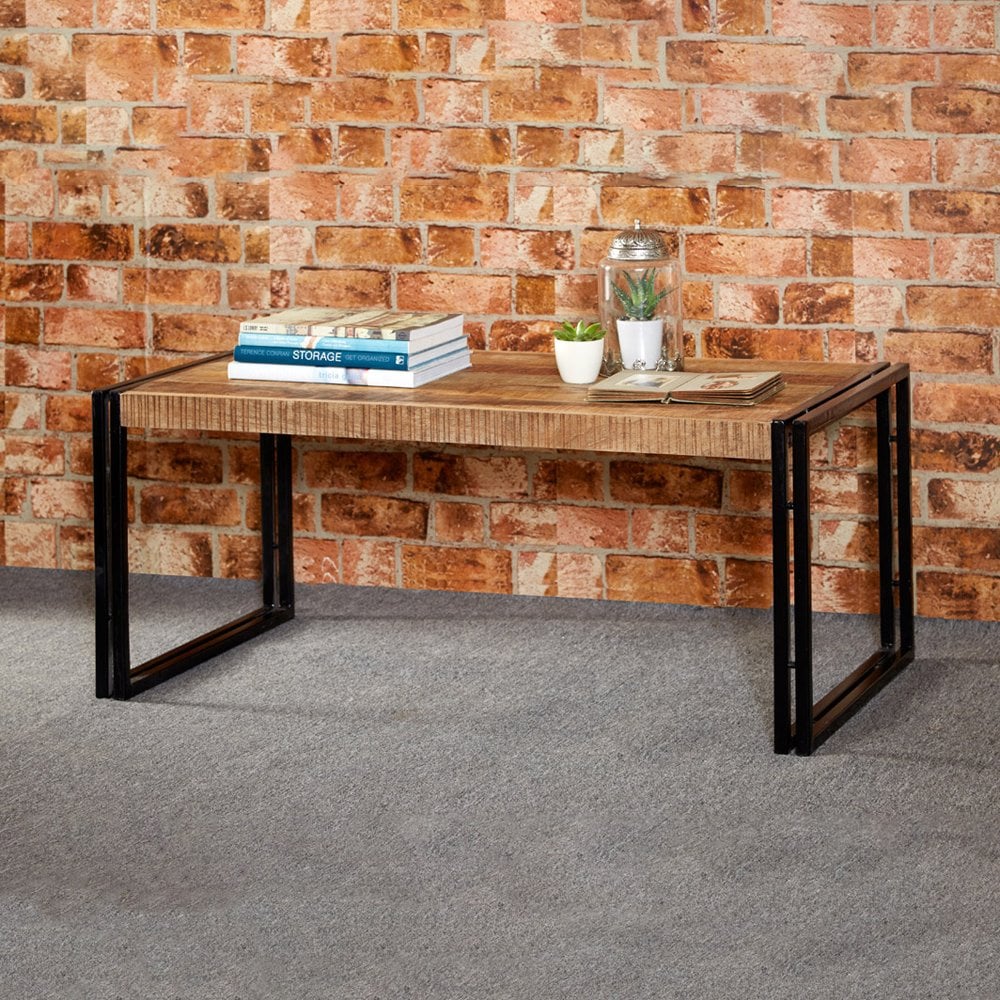 Cosmo Industrial Large Coffee Table