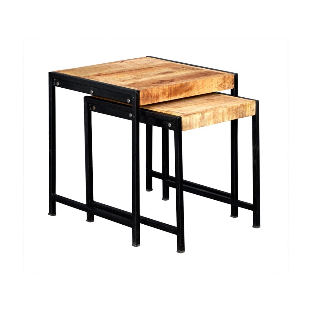 Cosmo Industrial Nest Of 2 Tables
