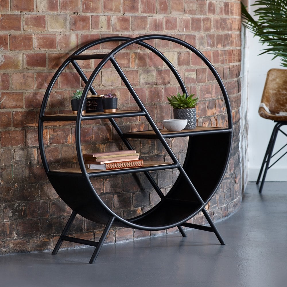 Cosmo Round Bookcase