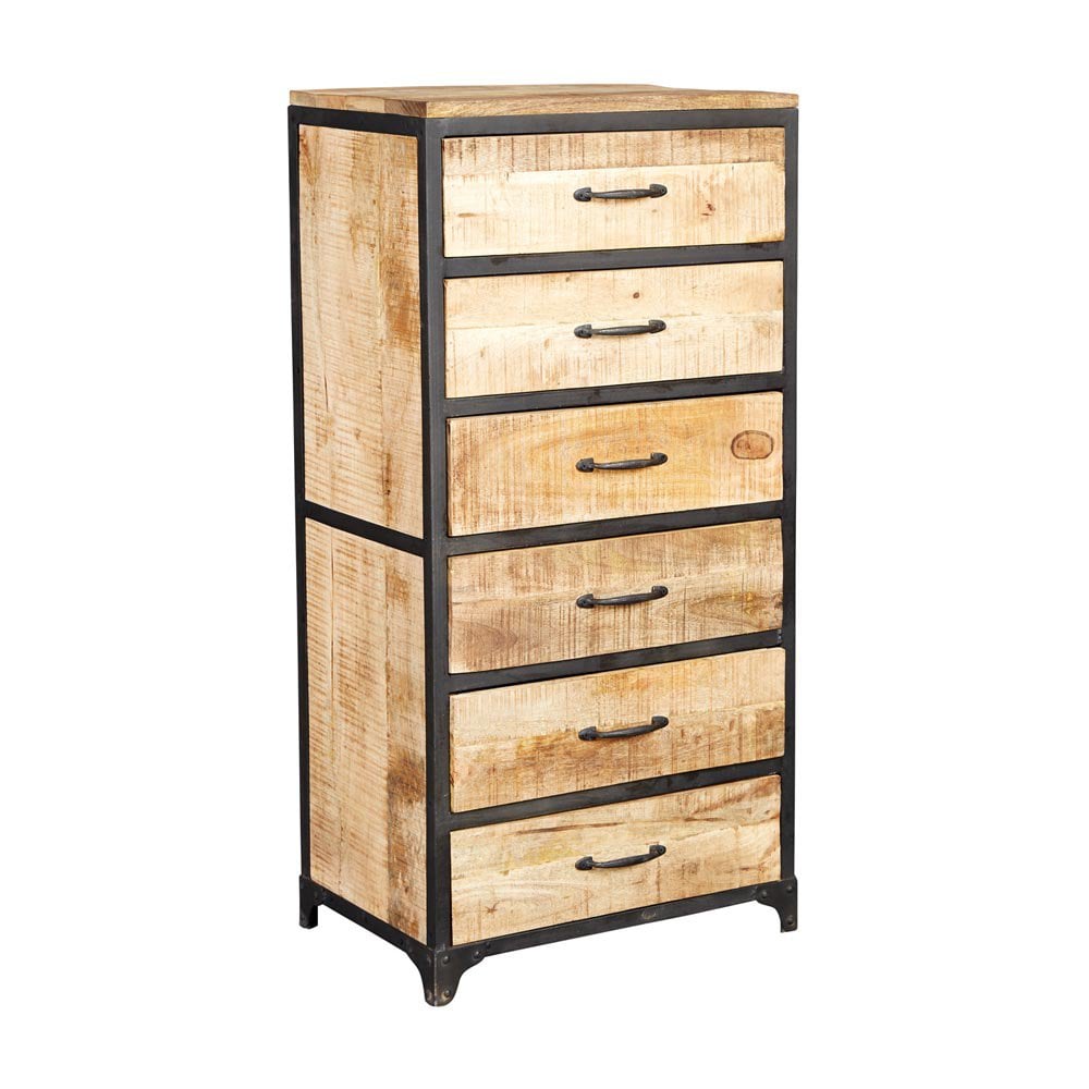 Cosmo Industrial Tall Chest