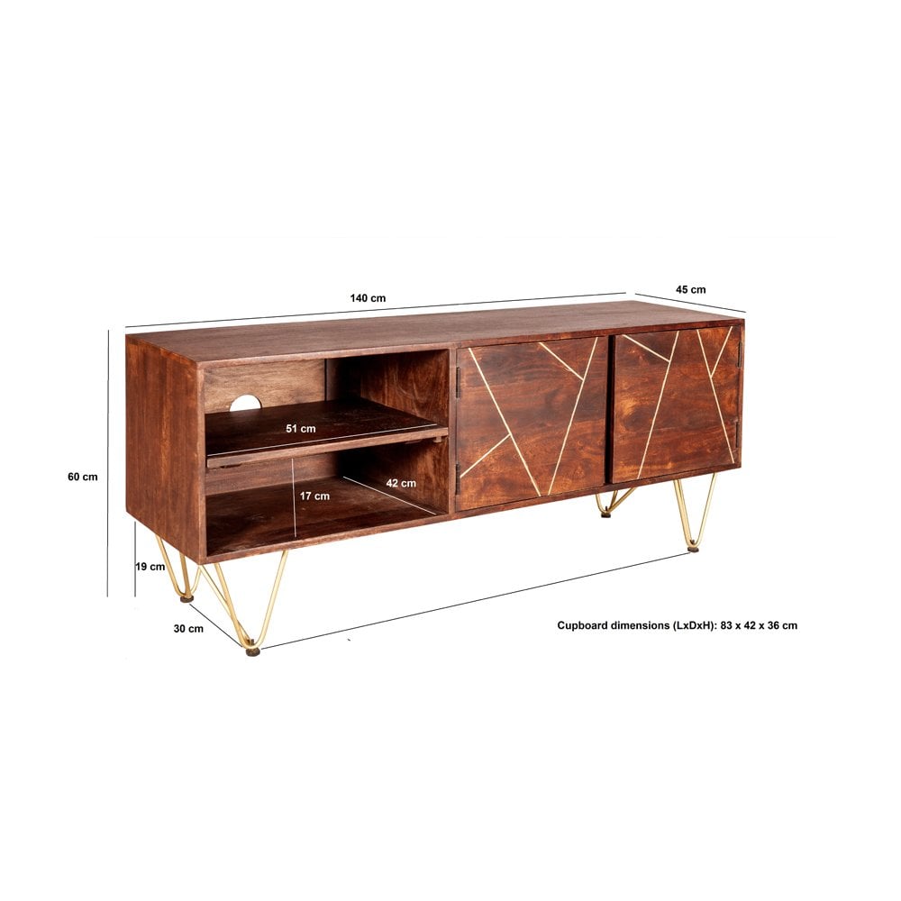 Dark Gold Plasma Media Unit