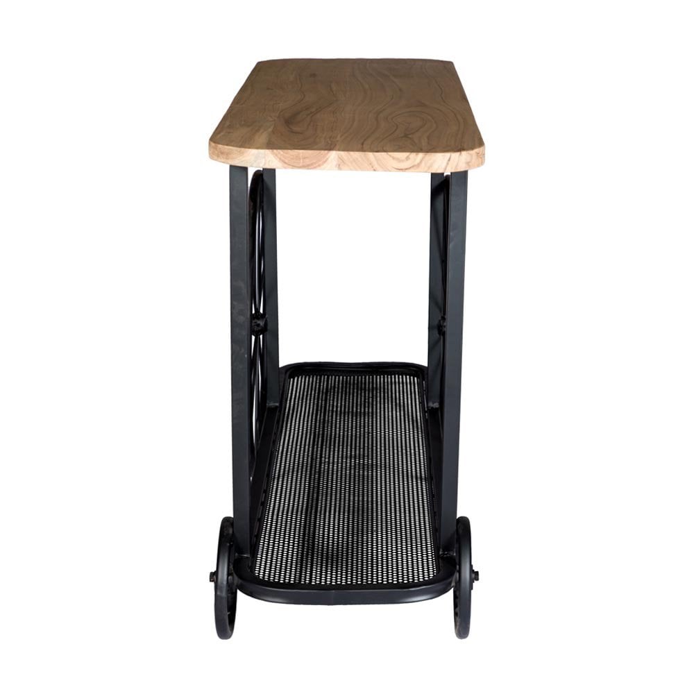 Craft Wheel Table Console