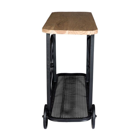 Craft Wheel Table Console