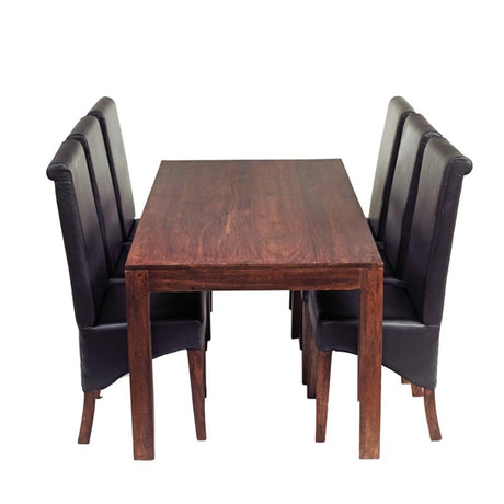 Toko Dark Mango Large Dining Table