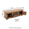 Artwork Mango Wood Tv Cabinet