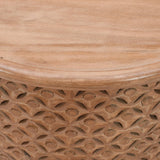 Artwork Mango Wood Coffee Table