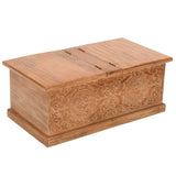 Artwork Mango Wood Coffee Table/blanket Box