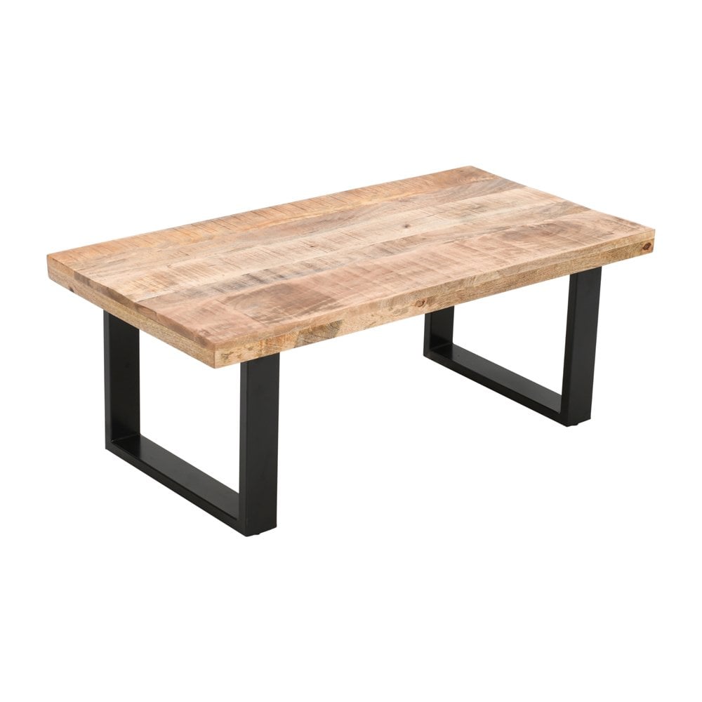 Surrey Solid Wood & Metal Coffee Table