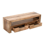 Surrey Solid Wood Tv Stand With 2 Drawers