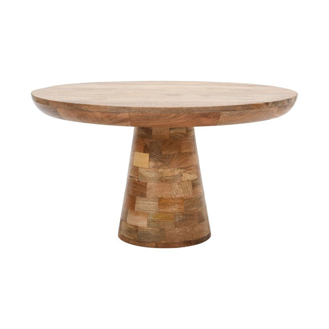 Surrey Solid Wood Coffee Table Mushroom Style