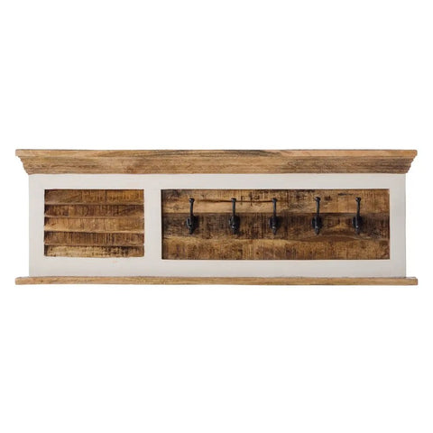 Alfie Wood Hook/coat Hanger Wall